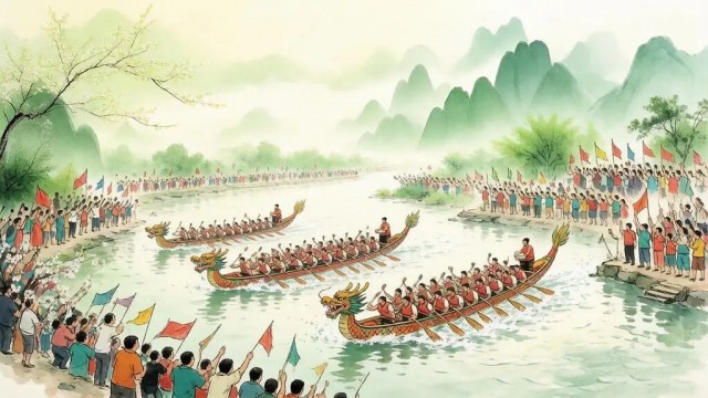Duanwu Festival_ in the flow of traditions